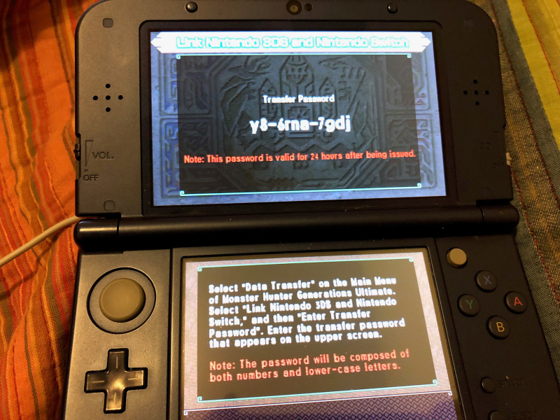 Illustration for article titled How To Transfer Your Monster Hunter Generations Save To Nintendo Switch